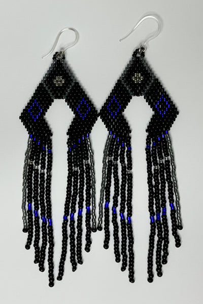 Candice Allard artwork 'RAVEN EARRINGS' at Canada House Gallery