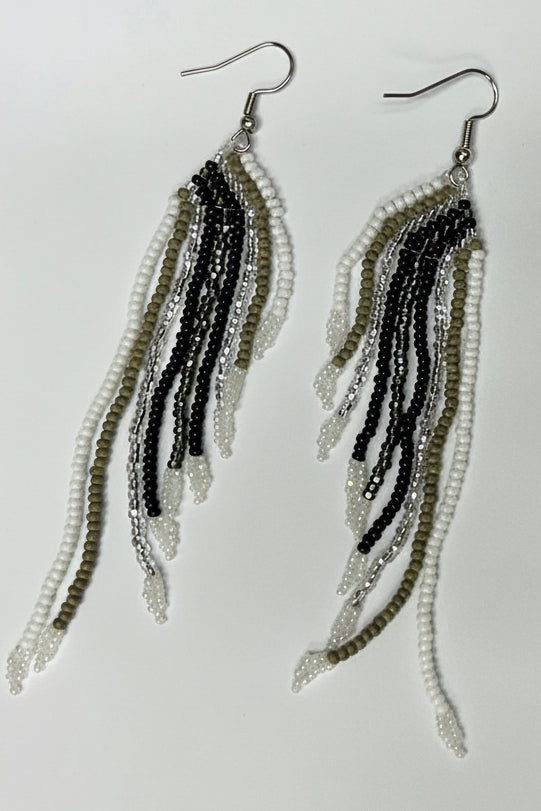Candice Allard artwork 'CHICKADEE EARRINGS' at Canada House Gallery