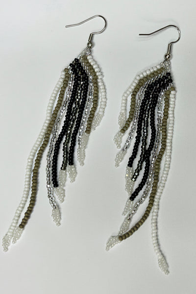 Candice Allard artwork 'CHICKADEE EARRINGS' at Canada House Gallery