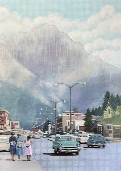 Sarah Martin artwork 'SOME BECOME TIME' at Canada House Gallery