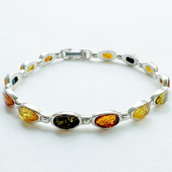 . NESHKA artwork 'AMBER AND SILVER BRACELET' at Canada House Gallery