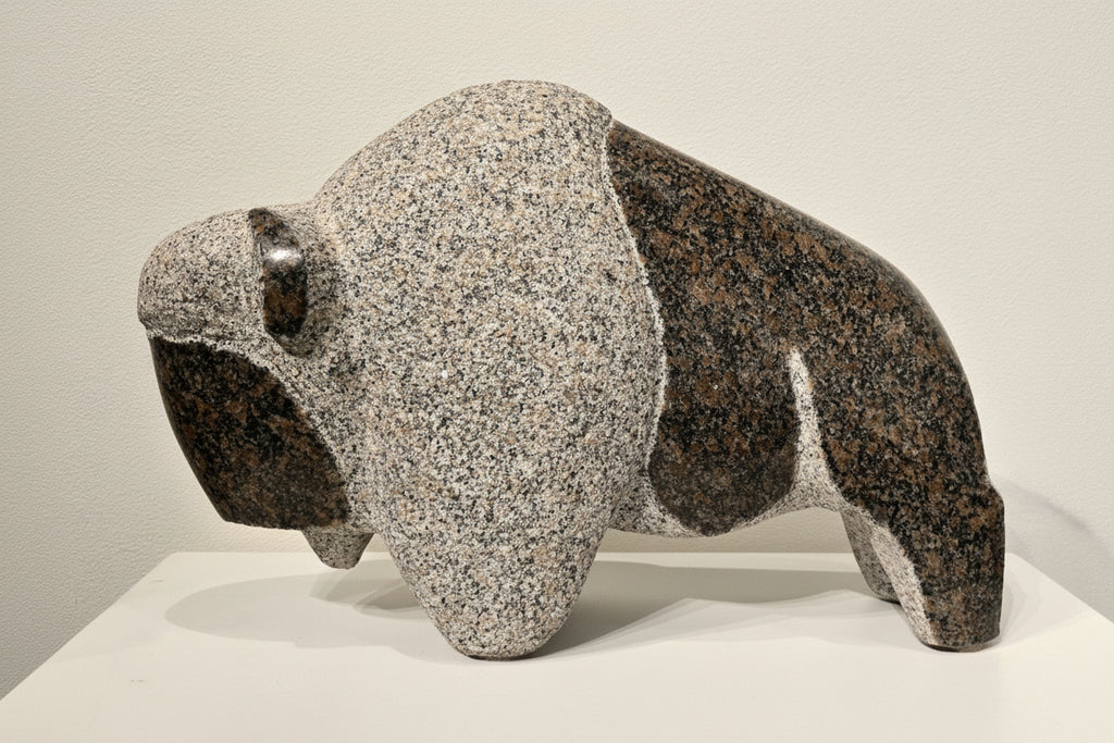 Stewart Steinhauer artwork 'SUNDANCE BUFFALO GRANDMOTHER' at Canada House Gallery
