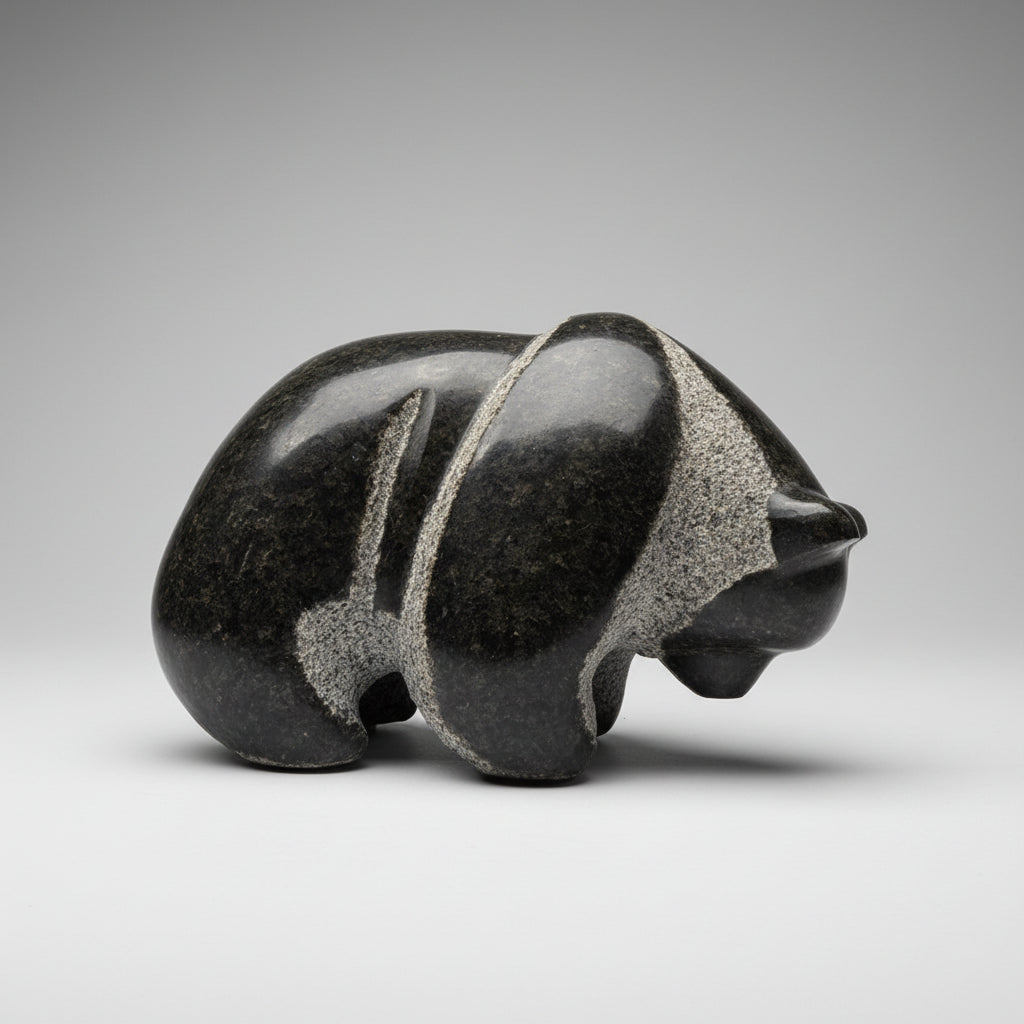 Stewart Steinhauer artwork 'MOTHER BEAR WELCOMES ALL' at Canada House Gallery