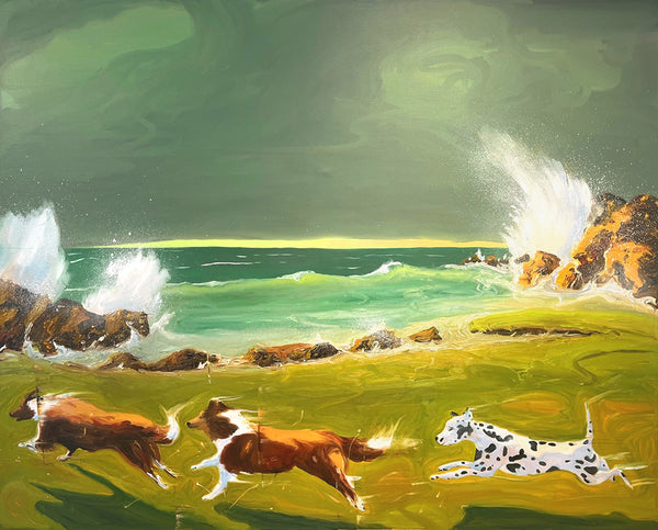 Michael Cameron artwork 'JOY' at Canada House Gallery