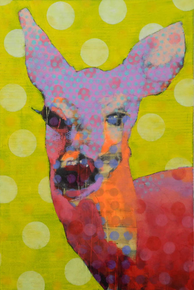 Les Thomas artwork 'AP #026-2417 DEER' at Canada House Gallery