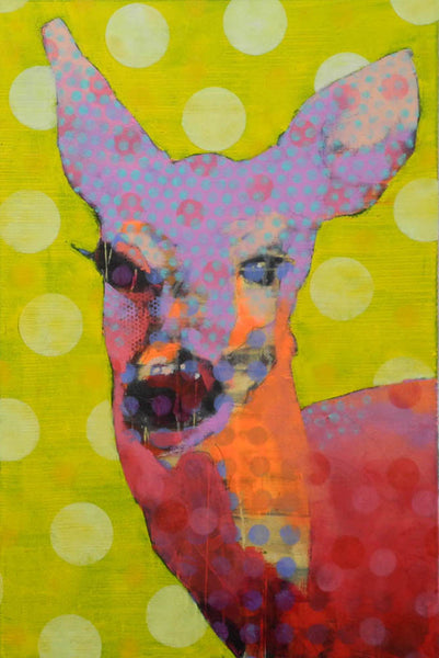 Les Thomas artwork 'AP #026-2417 DEER' at Canada House Gallery