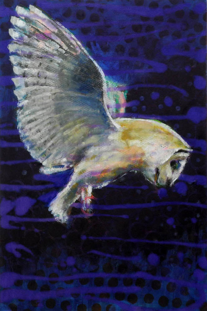 Les Thomas artwork 'AP #026-2418 OWL' at Canada House Gallery