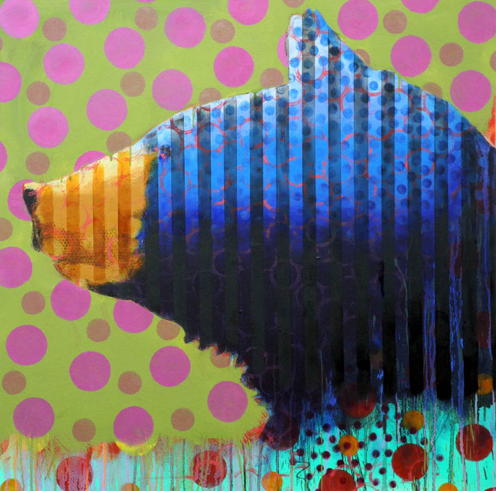Les Thomas artwork 'AP #026-2419 BEAR' at Canada House Gallery