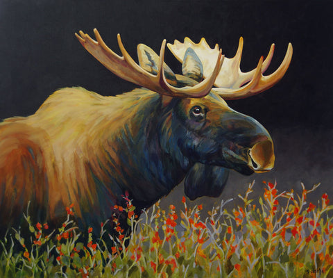 BULL IN THE BERRIES