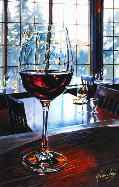 Jennifer Annesley artwork 'AFTERNOON AT STORM' at Canada House Gallery