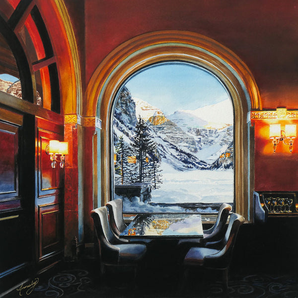 Jennifer Annesley artwork 'LAKESIDE' at Canada House Gallery