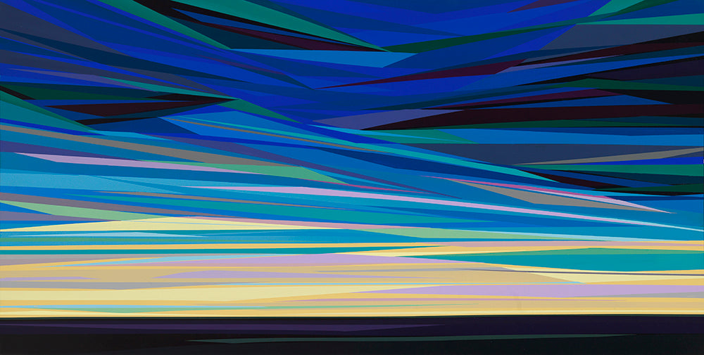 Billie Rae Busby artwork 'UNSETTLED WEATHER' at Canada House Gallery
