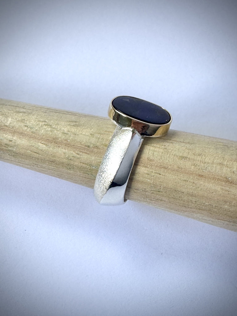 Susan Kun artwork 'AMMOLITE RING' at Canada House Gallery