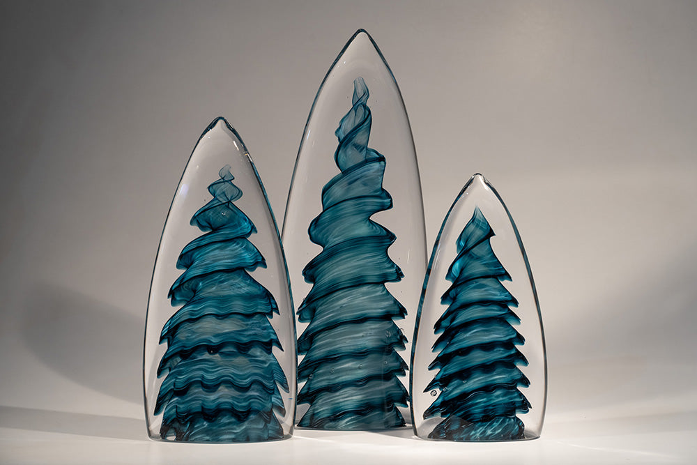 Ryan Bavin artwork 'EVERGREEN TRIO #260708-3ABC' at Canada House Gallery