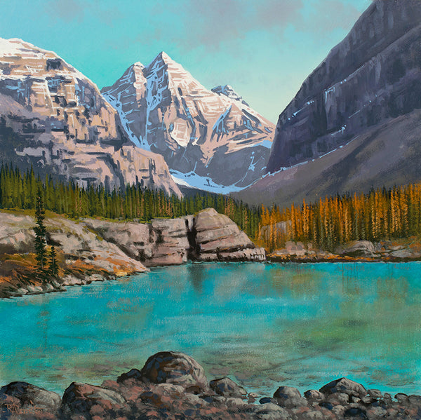 Roger D Arndt artwork 'RINGROSE SHALLOWS' at Canada House Gallery