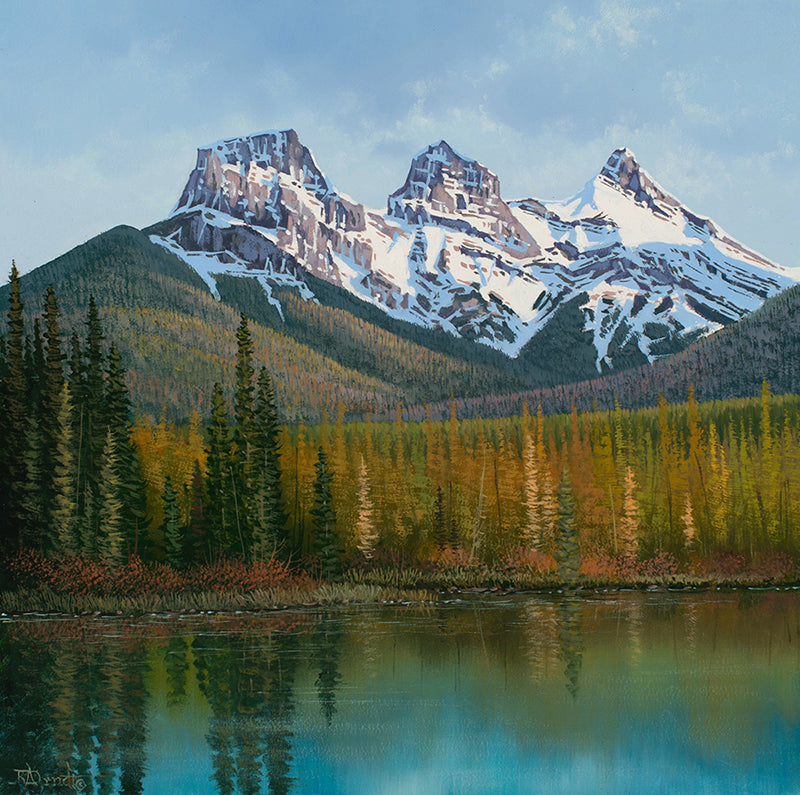 Roger D Arndt artwork 'SISTERS IN SERENITY' at Canada House Gallery