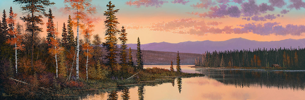 Roger D Arndt artwork 'WHISPERS OF THE EVENING' at Canada House Gallery