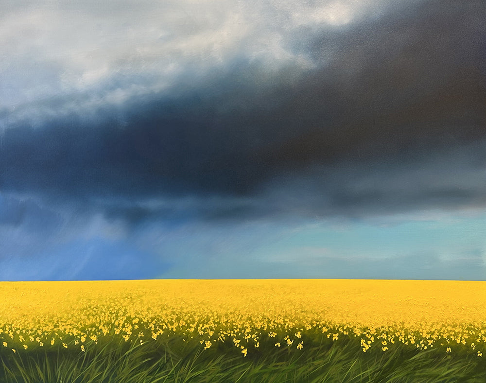 Richard Cole artwork 'THE SHAPE OF HOPE' at Canada House Gallery