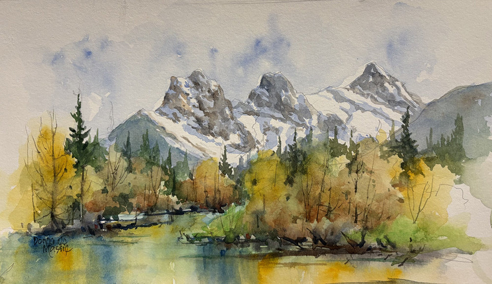 Donna Jo Massie artwork 'THE THREE SISTERS' at Canada House Gallery