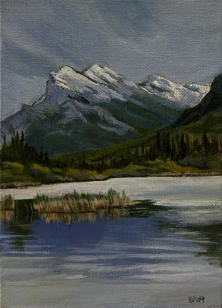 Yvonne Bush artwork 'WHEN IT CALMS - VERMILION LAKE' at Canada House Gallery