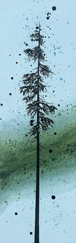 Kerry Langlois artwork 'RAIN REMEMBERED' at Canada House Gallery