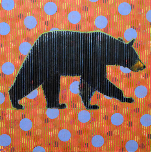 Les Thomas artwork 'AP #022-2187 BLACK BEAR' at Canada House Gallery