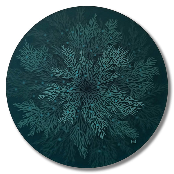 Jeff Sylvester artwork 'JUNIPER' at Canada House Gallery