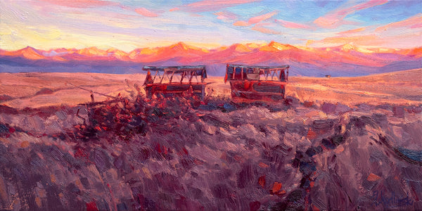 Dominik J Modlinski artwork 'WISPERS OF THE WEST' at Canada House Gallery