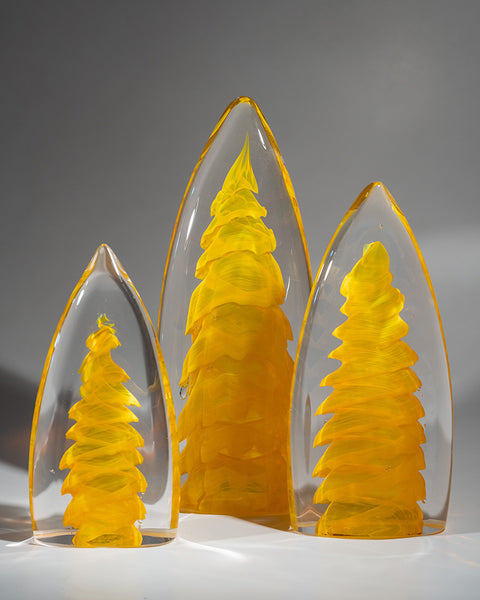 Ryan Bavin artwork 'LARCH TRIO #260721-1ABC' at Canada House Gallery