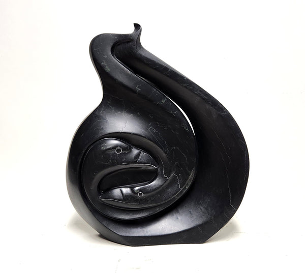 John Sabourin artwork 'TEACHING THEM TO HUNT' at Canada House Gallery