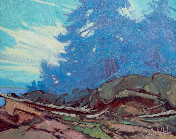 Dominik J Modlinski artwork 'COASTAL PARADISE' at Canada House Gallery