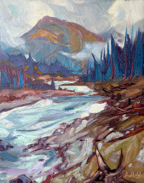 Dominik J Modlinski artwork 'SILVER JOURNEY' at Canada House Gallery
