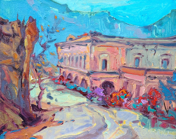 Dominik J Modlinski artwork 'OLD SUGAR CANE FACTORY' at Canada House Gallery