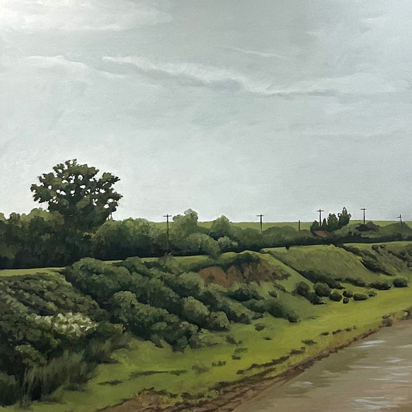 Missy Finlay artwork 'FOLLOWING THE BEND' at Canada House Gallery