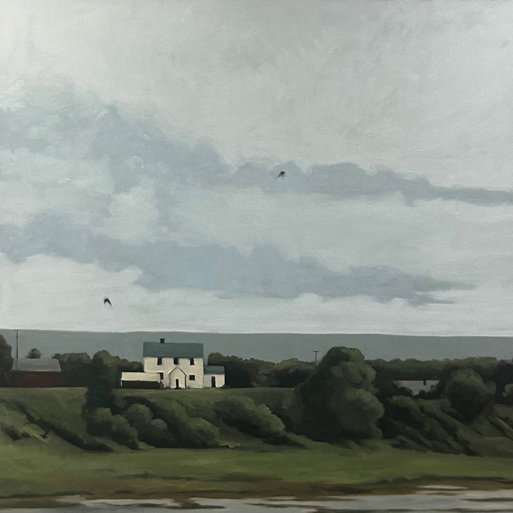 Missy Finlay artwork 'QUIET TIDES' at Canada House Gallery