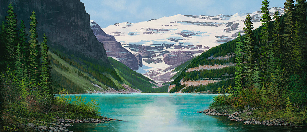 Roger D Arndt artwork 'ECHOES OF LOUISE' at Canada House Gallery