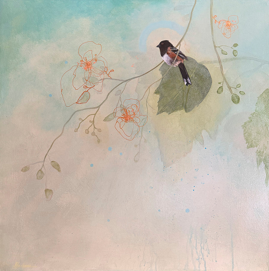 Nikol Haskova artwork 'HALO' at Canada House Gallery
