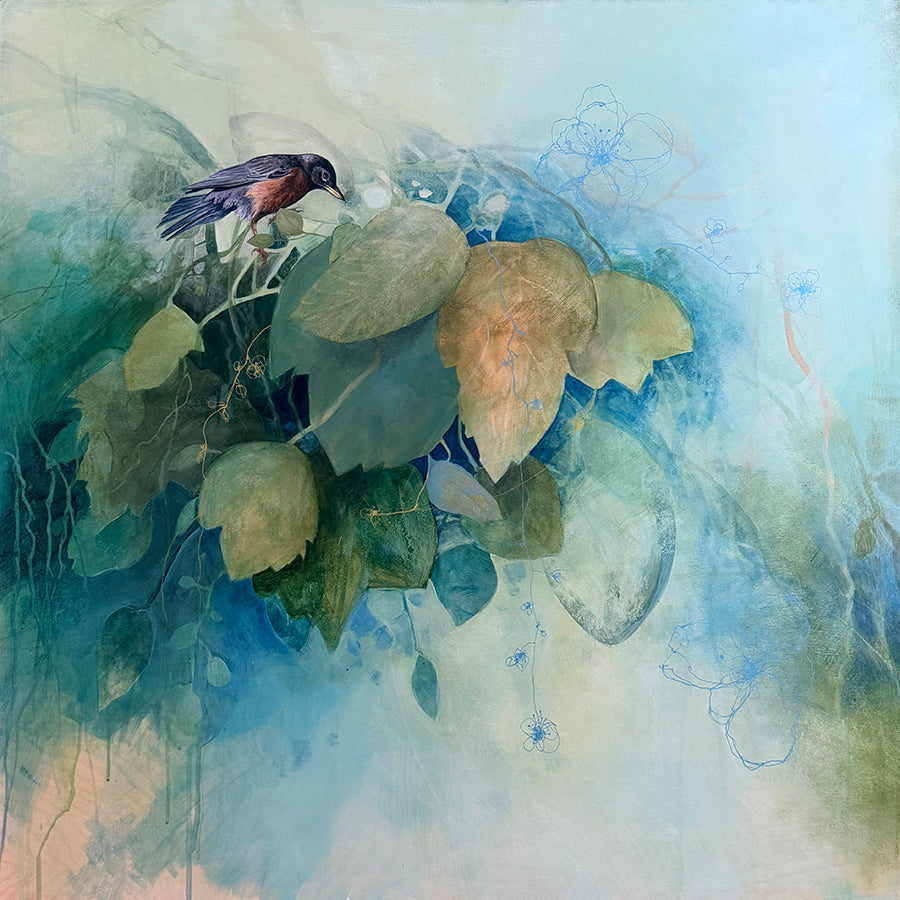 Nikol Haskova artwork 'PONDSTALE' at Canada House Gallery