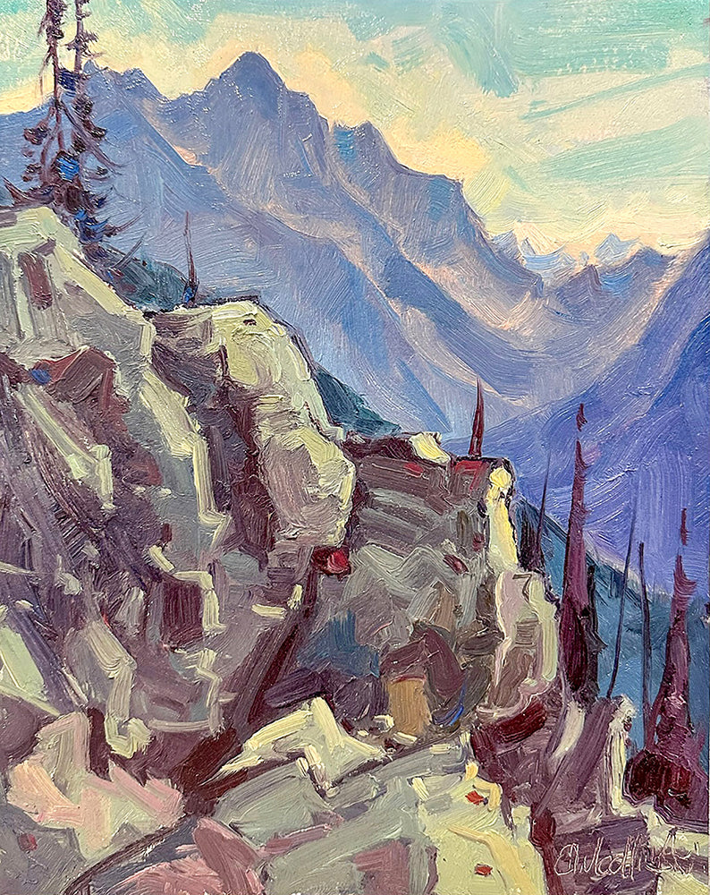 Dominik J Modlinski artwork 'LOOKING WEST' at Canada House Gallery