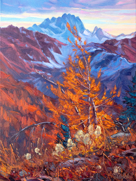 Dominik J Modlinski artwork 'AUTUMN AT ELEVATION' at Canada House Gallery