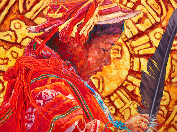 Dominik J Modlinski artwork 'CHILDREN OF THE SUN' at Canada House Gallery