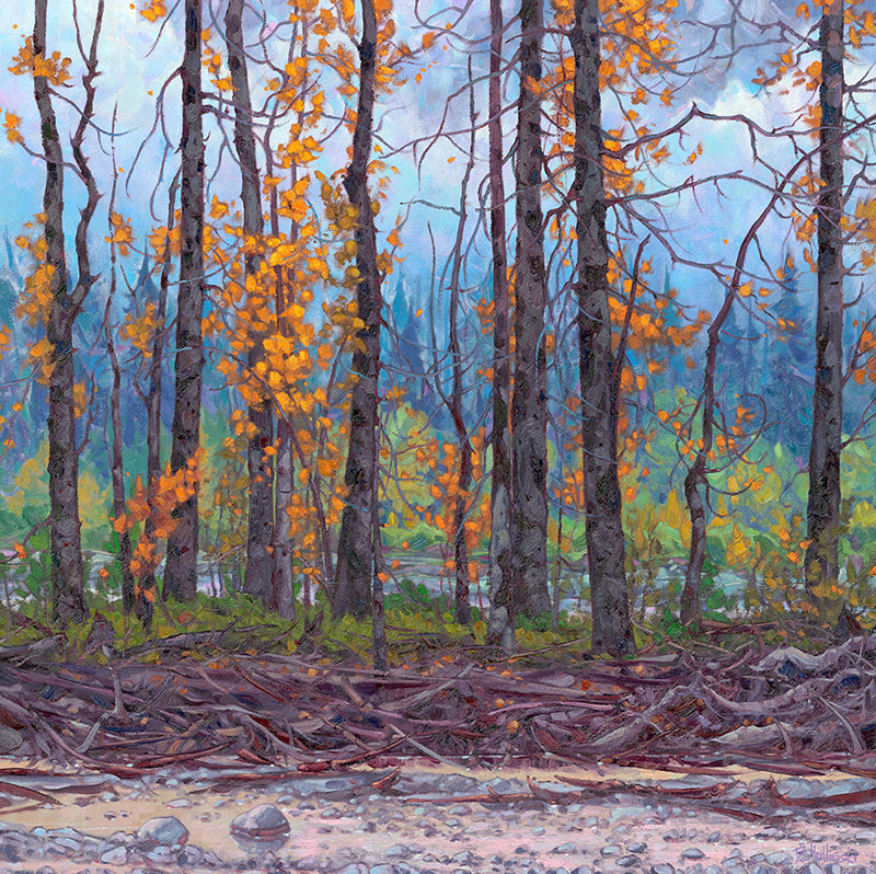 Dominik J Modlinski artwork 'ECHOES OF AUTUMN' at Canada House Gallery
