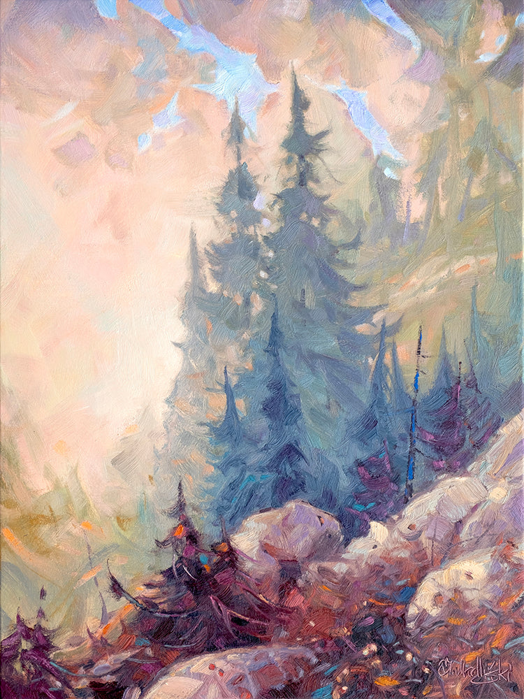 Dominik J Modlinski artwork 'SHADOWS IN THE FOG' at Canada House Gallery