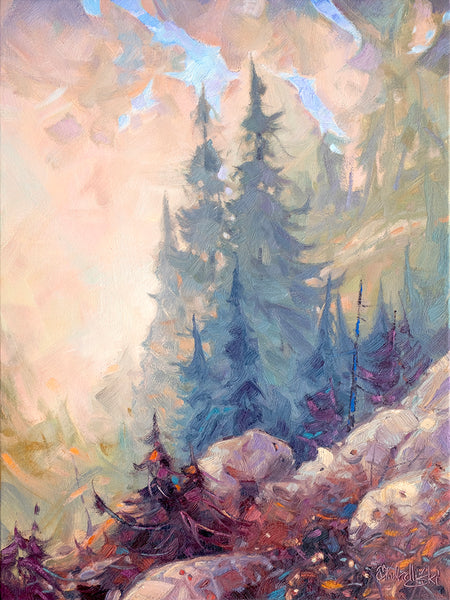 Dominik J Modlinski artwork 'SHADOWS IN THE FOG' at Canada House Gallery