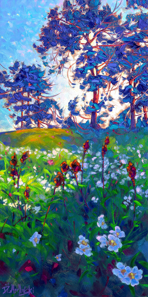 Dominik J Modlinski artwork 'SPRING PASSAGE - PENDER ISLAND' at Canada House Gallery