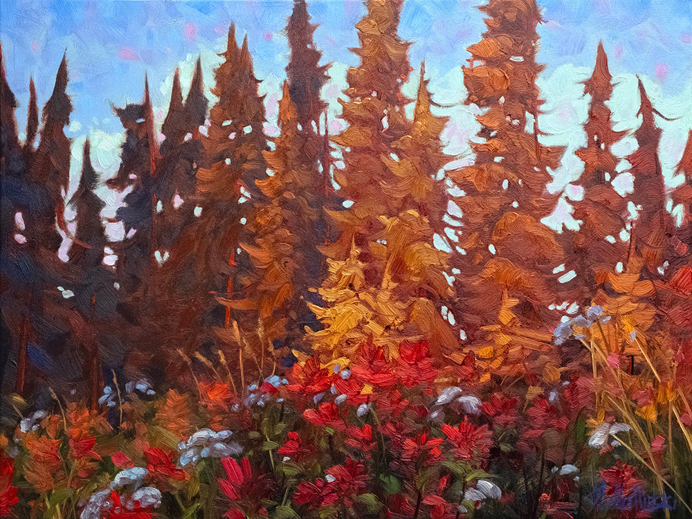 Dominik J Modlinski artwork 'WHERE SUMMER BEGINS' at Canada House Gallery
