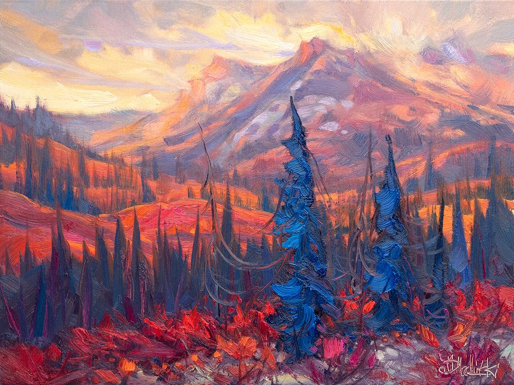 Dominik J Modlinski artwork 'YUKON, IN STILLNESS' at Canada House Gallery