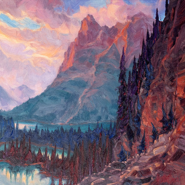 Dominik J Modlinski artwork 'THE EDGE OF FOREVER' at Canada House Gallery