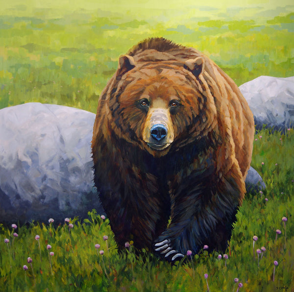 Susie Cipolla artwork 'BOSS ON THE MOVE' at Canada House Gallery
