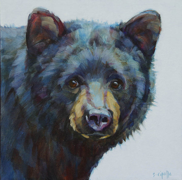 Susie Cipolla artwork 'PORTRAIT IN BLUE' at Canada House Gallery